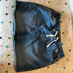 Gently used kids Gap denim skirt